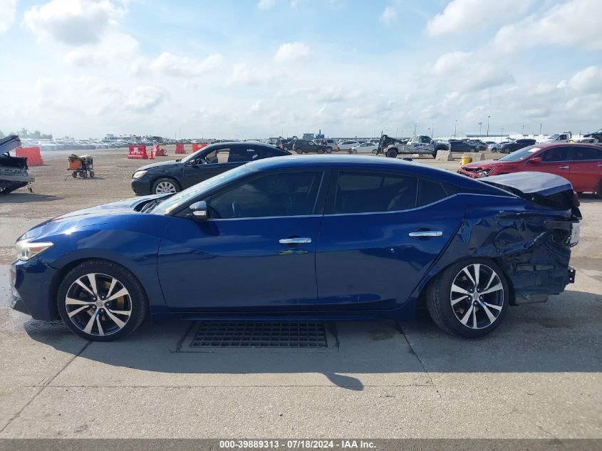 2017 Nissan Maxima 3.5 Sv VIN: 1N4AA6APXHC408795 Lot: 39889313