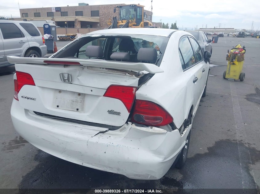 2008 Honda Civic Sdn VIN: 2HGFA16428H125758 Lot: 39889326