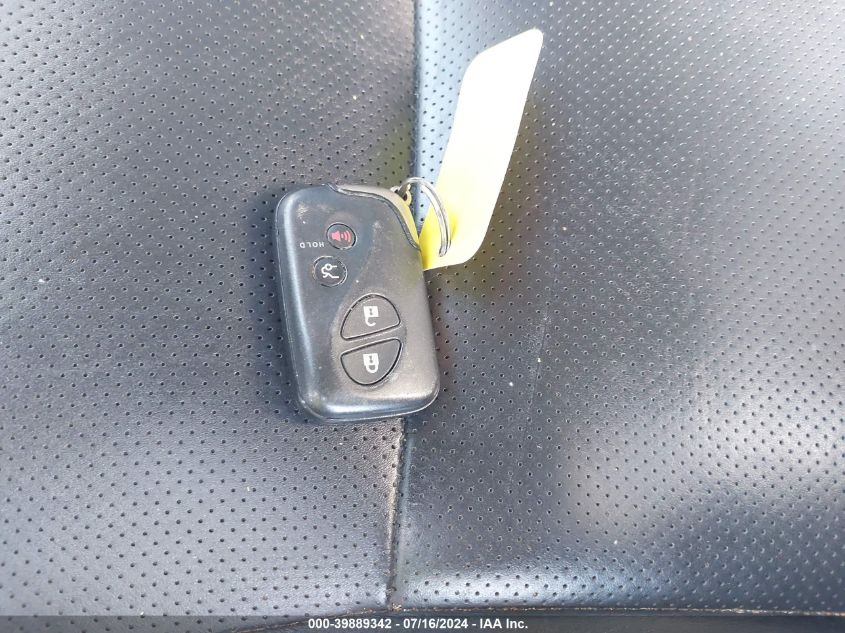 2009 Lexus Is 250 VIN: JTHBK262292087035 Lot: 39889342