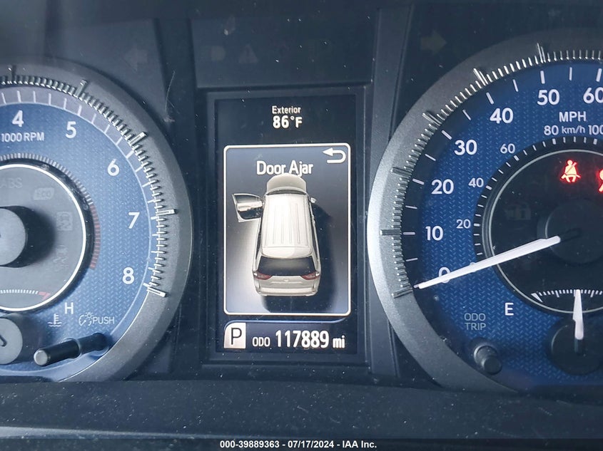 2016 Toyota Sienna Xle 8 Passenger VIN: 5TDYK3DCXGS701364 Lot: 39889363