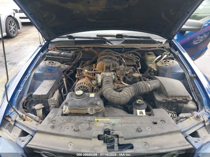 2006 Ford Mustang V6 VIN: 1ZVFT80N165187687 Lot: 39889399