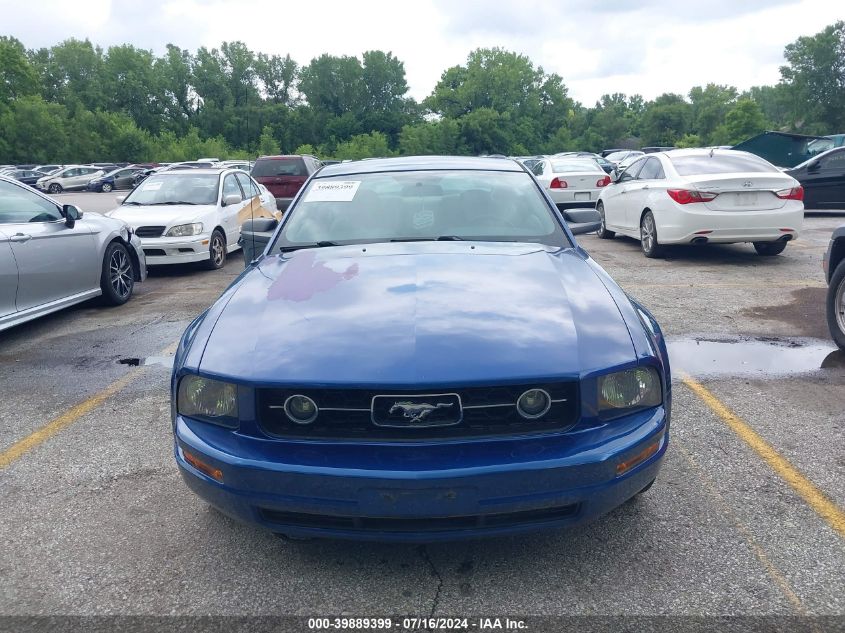 2006 Ford Mustang V6 VIN: 1ZVFT80N165187687 Lot: 39889399