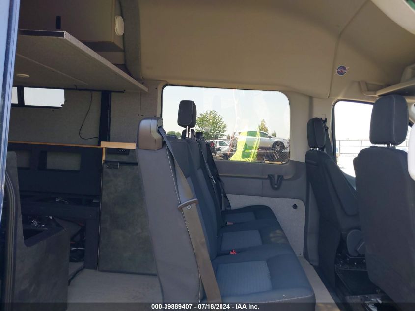 2021 Ford Transit-250 VIN: 1FTBR2VGXMKA61947 Lot: 39889407