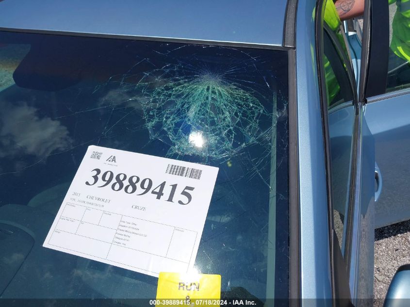 2011 Chevrolet Cruze Eco VIN: 1G1PK5S96B7267129 Lot: 39889415