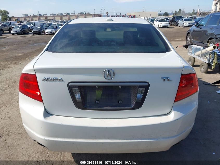 2006 Acura Tl VIN: 19UUA66286A060476 Lot: 39889416