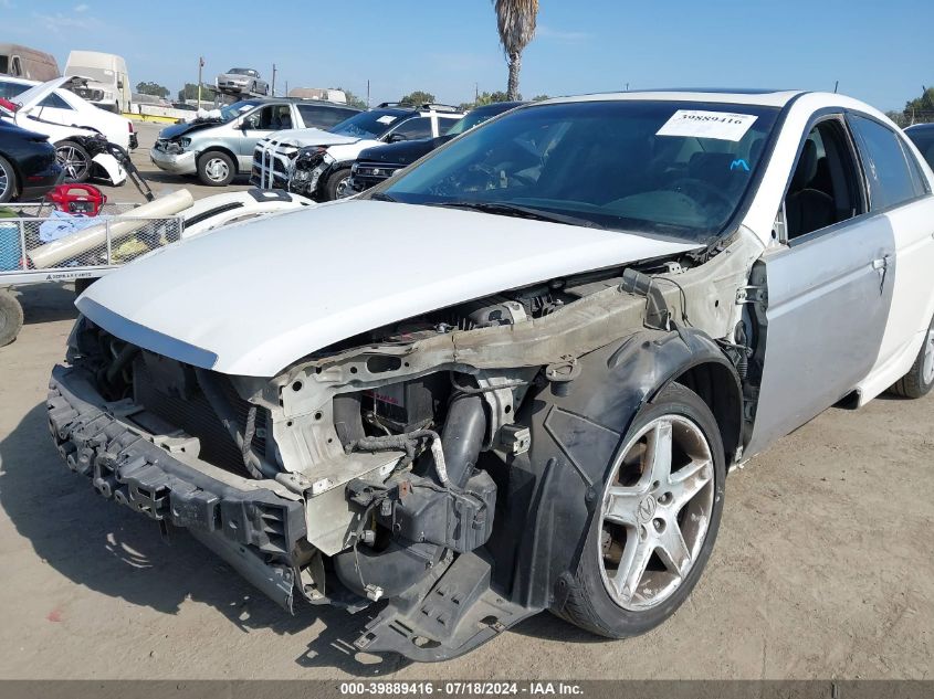 2006 Acura Tl VIN: 19UUA66286A060476 Lot: 39889416