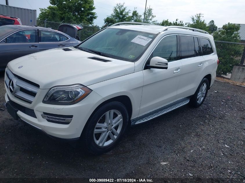 2013 Mercedes-Benz Gl 450 4Matic VIN: 4JGDF7CEXDA161743 Lot: 39889422