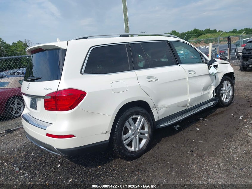 2013 Mercedes-Benz Gl 450 4Matic VIN: 4JGDF7CEXDA161743 Lot: 39889422