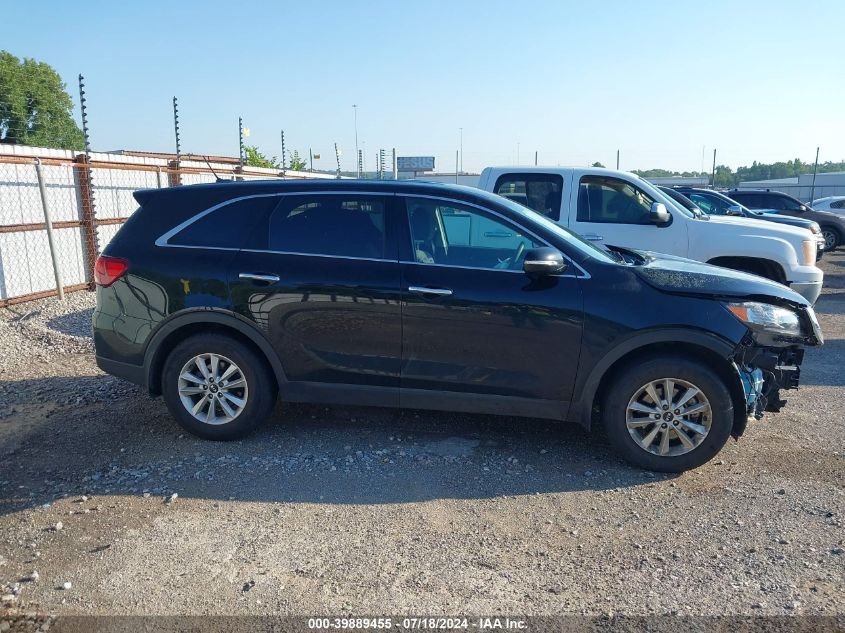 2019 Kia Sorento 2.4L L VIN: 5XYPG4A34KG477814 Lot: 39889455