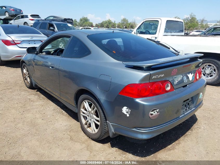 2006 Acura Rsx VIN: JH4DC54806S016555 Lot: 39889464