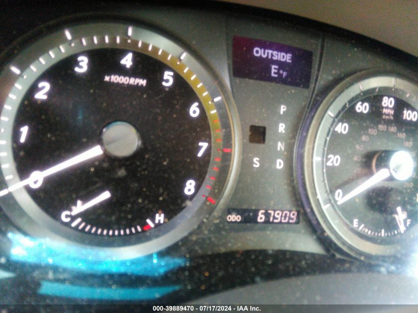 2008 Lexus Es 350 VIN: JTHBJ46G682197837 Lot: 39889470