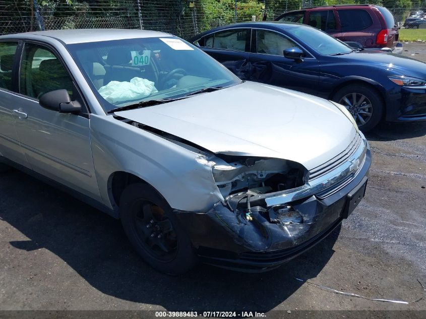 2005 Chevrolet Malibu Ls VIN: 1G1ZT54885F229535 Lot: 39889483