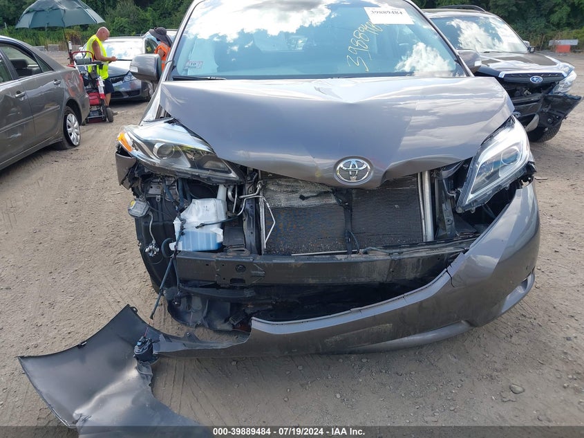 2016 Toyota Sienna Limited Premium 7 Passenger VIN: 5TDDK3DC9GS135356 Lot: 39889484