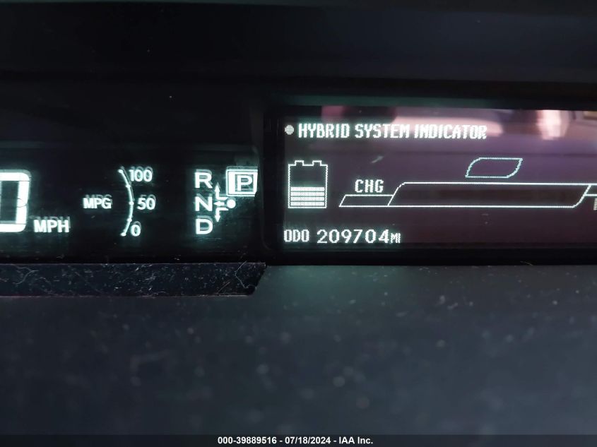 2010 Toyota Prius VIN: JTDKN3DU8A0102737 Lot: 39889516