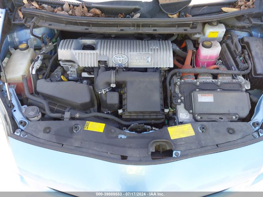 2014 Toyota Prius Plug-In VIN: JTDKN3DP4E3058220 Lot: 39889553