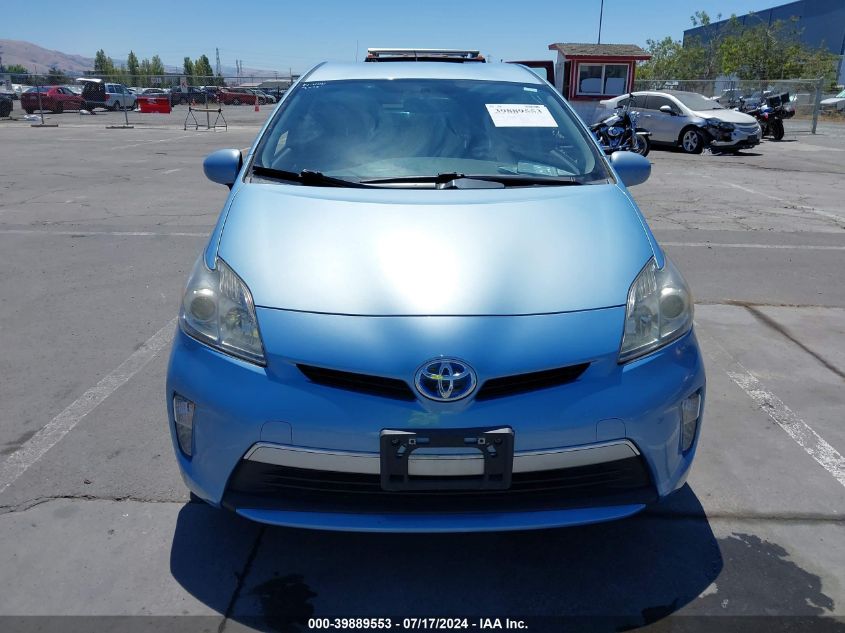 2014 Toyota Prius Plug-In VIN: JTDKN3DP4E3058220 Lot: 39889553
