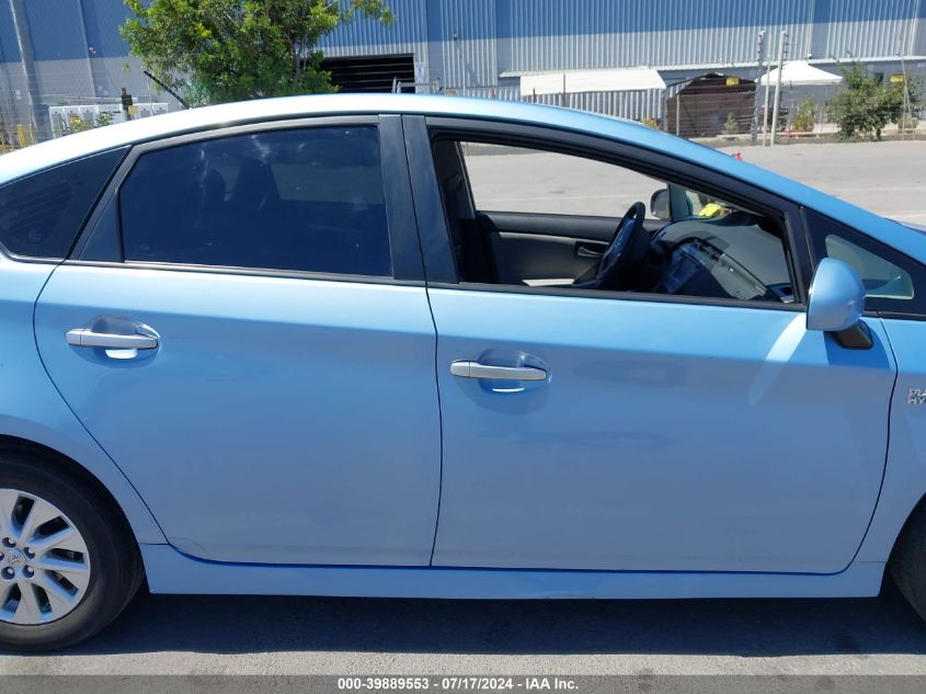 2014 Toyota Prius Plug-In VIN: JTDKN3DP4E3058220 Lot: 39889553