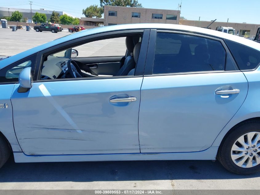 2014 Toyota Prius Plug-In VIN: JTDKN3DP4E3058220 Lot: 39889553