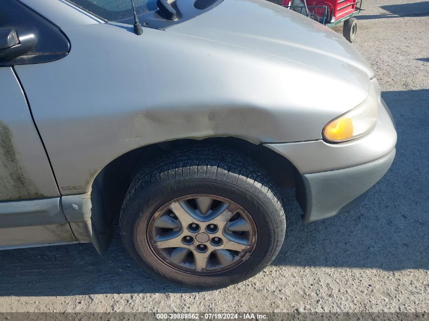 1996 Dodge Grand Caravan Se VIN: 1B4GP44R3TB474007 Lot: 39889562