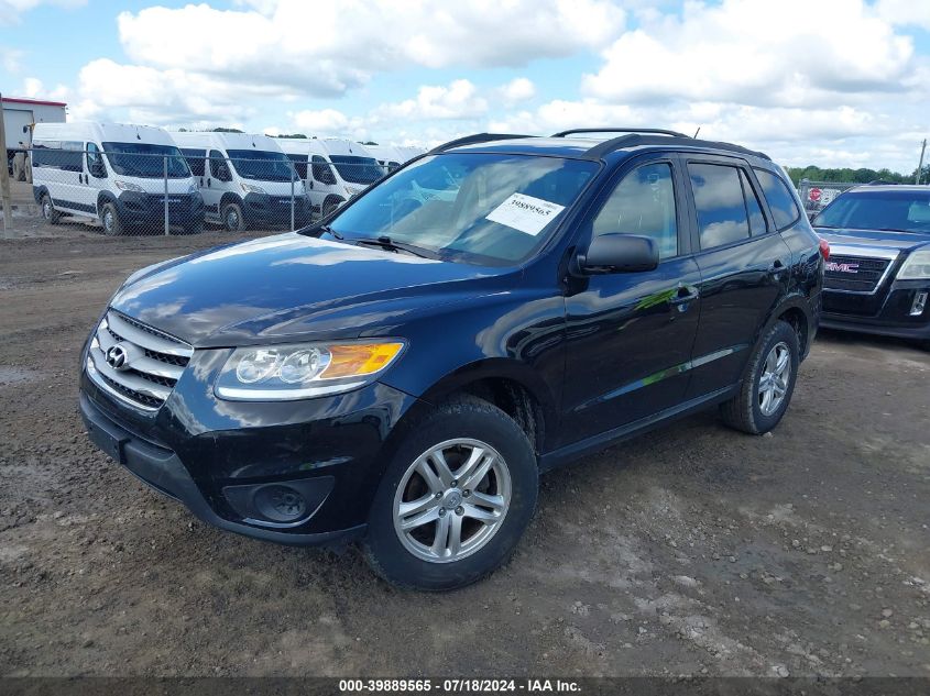 2012 Hyundai Santa Fe Gls VIN: 5XYZGDAB8CG124591 Lot: 39889565