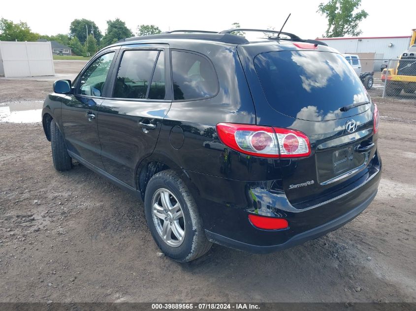 2012 Hyundai Santa Fe Gls VIN: 5XYZGDAB8CG124591 Lot: 39889565