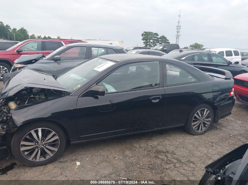 2004 Honda Civic Lx VIN: 1HGEM21544L024954 Lot: 39889575