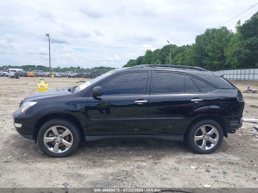 2008 Lexus Rx 350 VIN: JTJHK31U082850367 Lot: 39889578