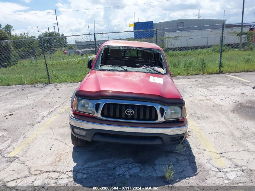 2004 Toyota Tacoma Prerunner V6 VIN: 5TESN92N14Z462113 Lot: 39889584