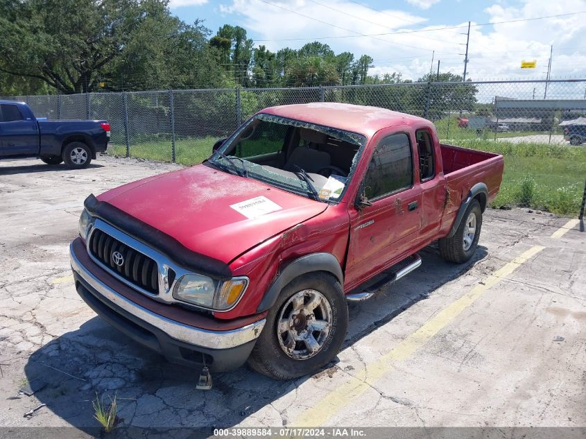 2004 Toyota Tacoma Prerunner V6 VIN: 5TESN92N14Z462113 Lot: 39889584