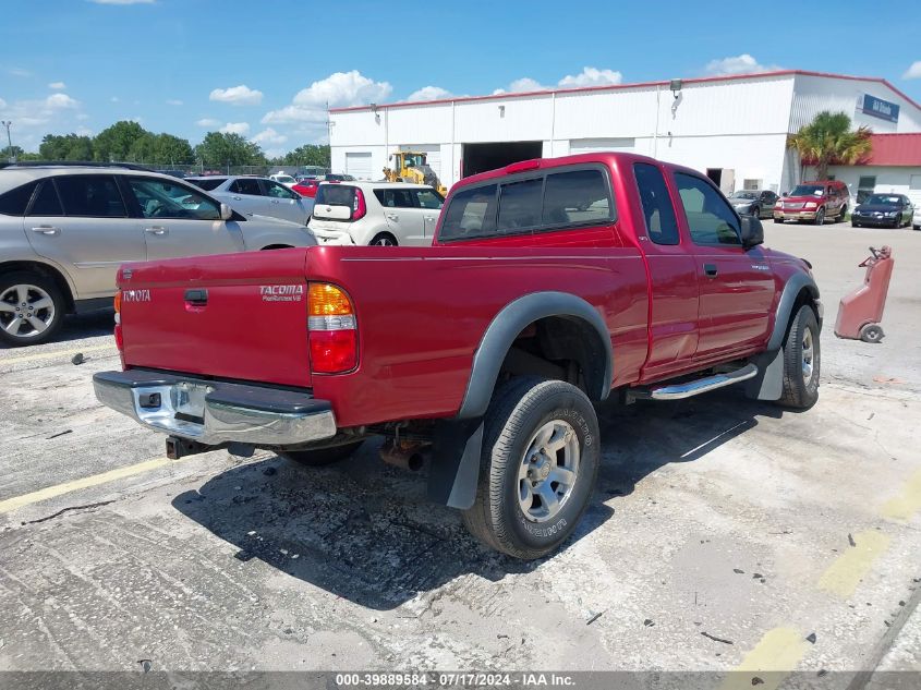 2004 Toyota Tacoma Prerunner V6 VIN: 5TESN92N14Z462113 Lot: 39889584