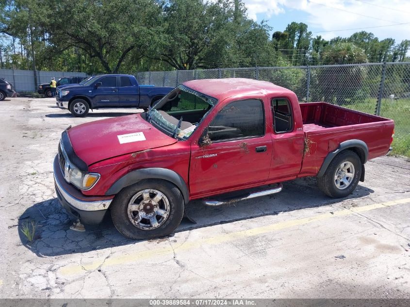 2004 Toyota Tacoma Prerunner V6 VIN: 5TESN92N14Z462113 Lot: 39889584