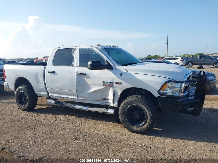 2018 Ram 2500 Tradesman 4X4 6'4 Box VIN: 3C6UR5CJ5JG300971 Lot: 39889590