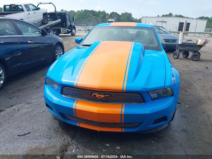 2012 Ford Mustang V6 Premium VIN: 1ZVBP8AM7C5207929 Lot: 39889605