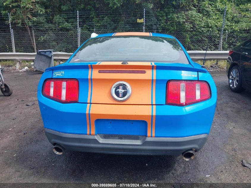 2012 Ford Mustang V6 Premium VIN: 1ZVBP8AM7C5207929 Lot: 39889605