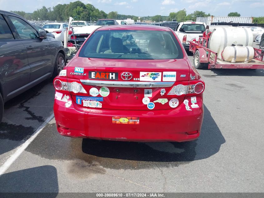 2011 Toyota Corolla Le VIN: JTDBU4EE4B9155125 Lot: 39889610