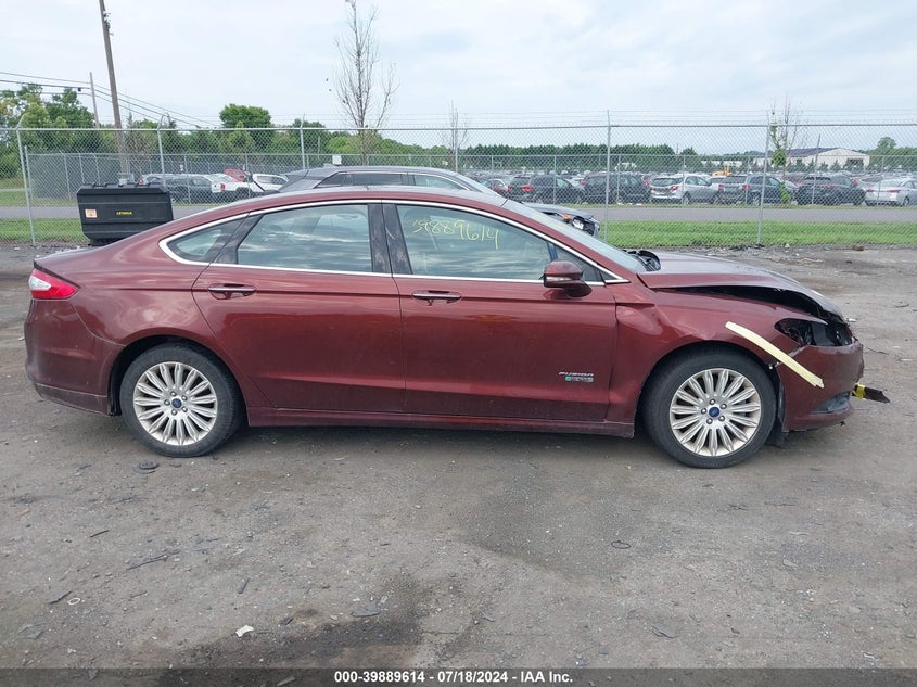 2016 Ford Fusion Energi Se Phev VIN: 3FA6P0PUXGR309571 Lot: 39889614