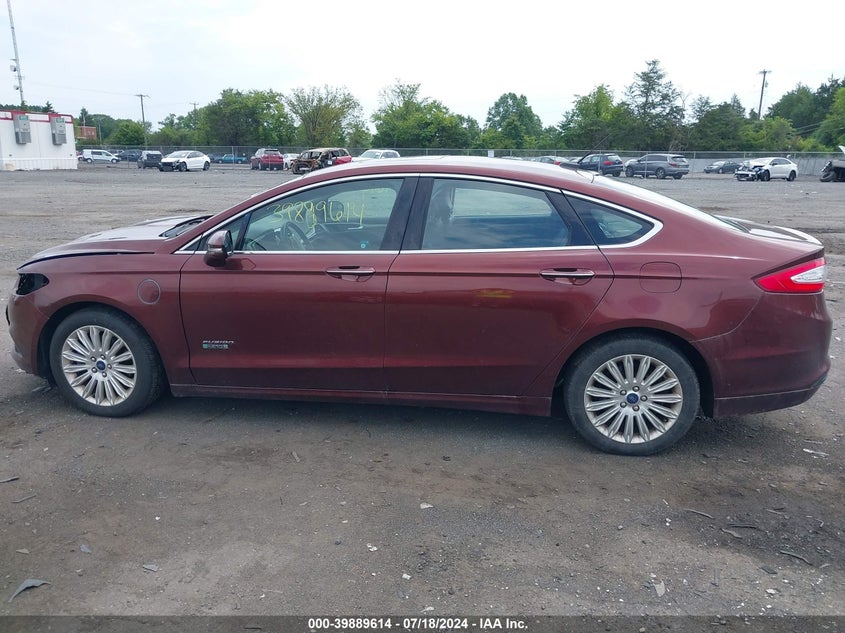 2016 Ford Fusion Energi Se Phev VIN: 3FA6P0PUXGR309571 Lot: 39889614