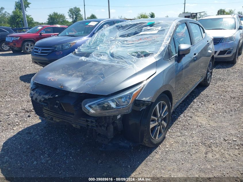 2021 Nissan Versa Sv Xtronic Cvt VIN: 3N1CN8EV9ML830733 Lot: 39889616