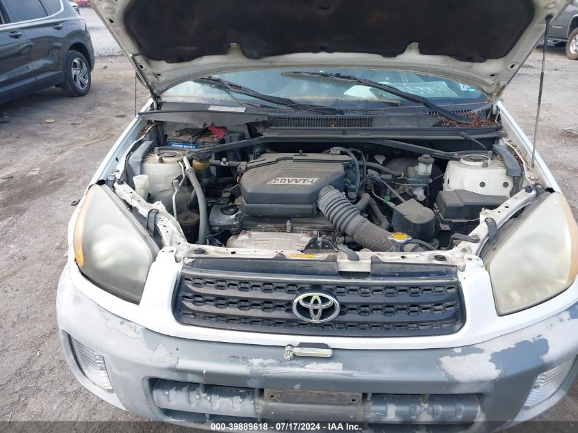 2003 Toyota Rav4 VIN: JTEHH20V930255779 Lot: 39889618