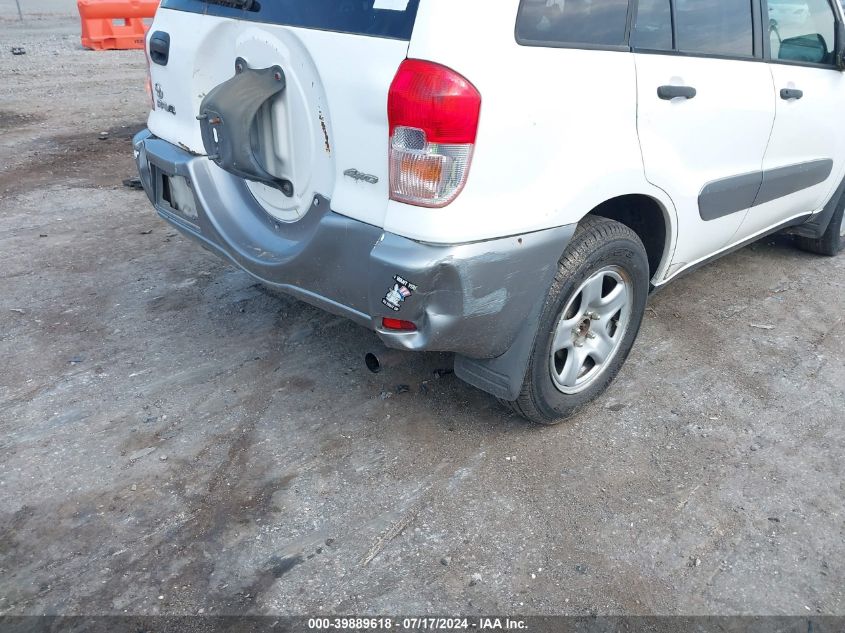 2003 Toyota Rav4 VIN: JTEHH20V930255779 Lot: 39889618