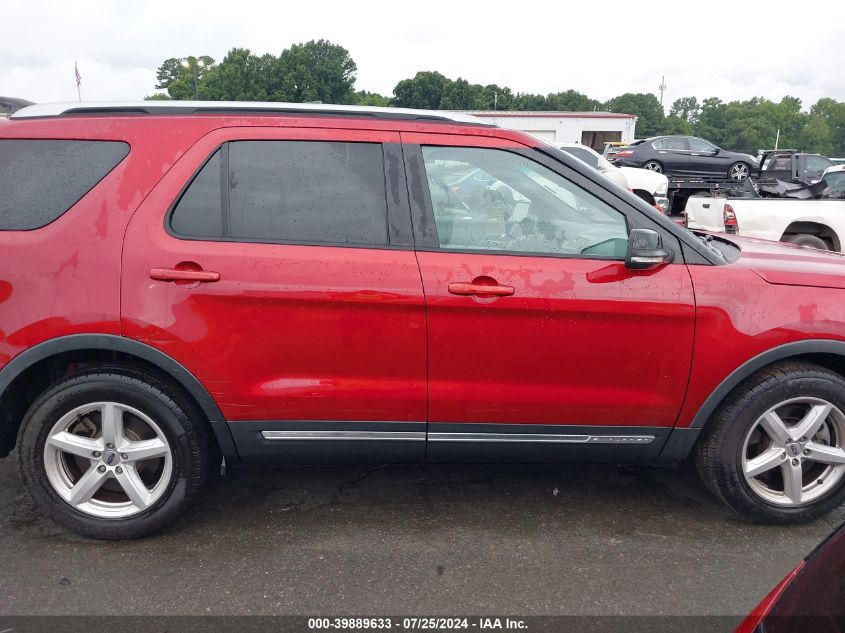 2016 Ford Explorer Xlt VIN: 1FM5K7D81GGB84564 Lot: 39889633