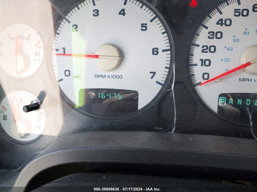 2005 Dodge Ram 1500 Slt/Laramie VIN: 1D7HU18D35S211411 Lot: 39889638