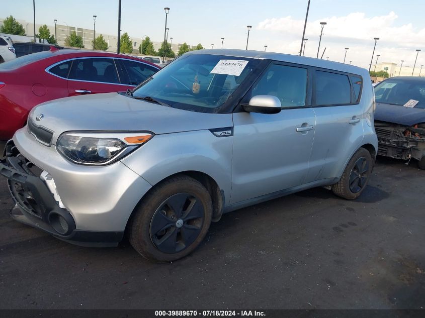 2016 Kia Soul VIN: KNDJN2A2XG7828219 Lot: 39889670