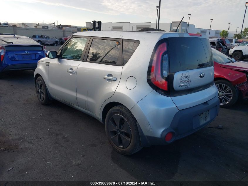 2016 Kia Soul VIN: KNDJN2A2XG7828219 Lot: 39889670