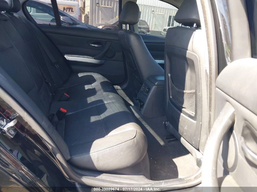 2008 BMW 335I VIN: WBAVB73598VH25093 Lot: 39889674