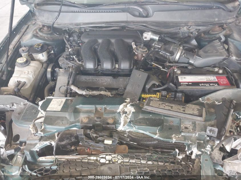 2000 Ford Taurus Ses VIN: 1FAFP55S5YA267854 Lot: 39889694