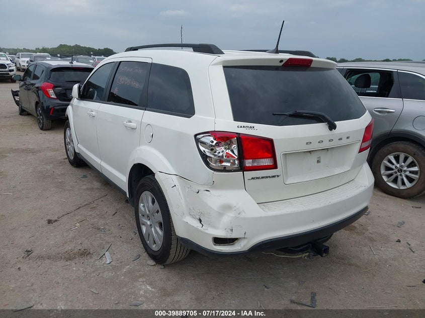 2019 DODGE JOURNEY SE - 3C4PDCBB2KT804194