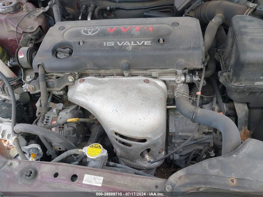 2005 Toyota Camry Le/Xle/Se VIN: 4T1BE32K25U052476 Lot: 39889710