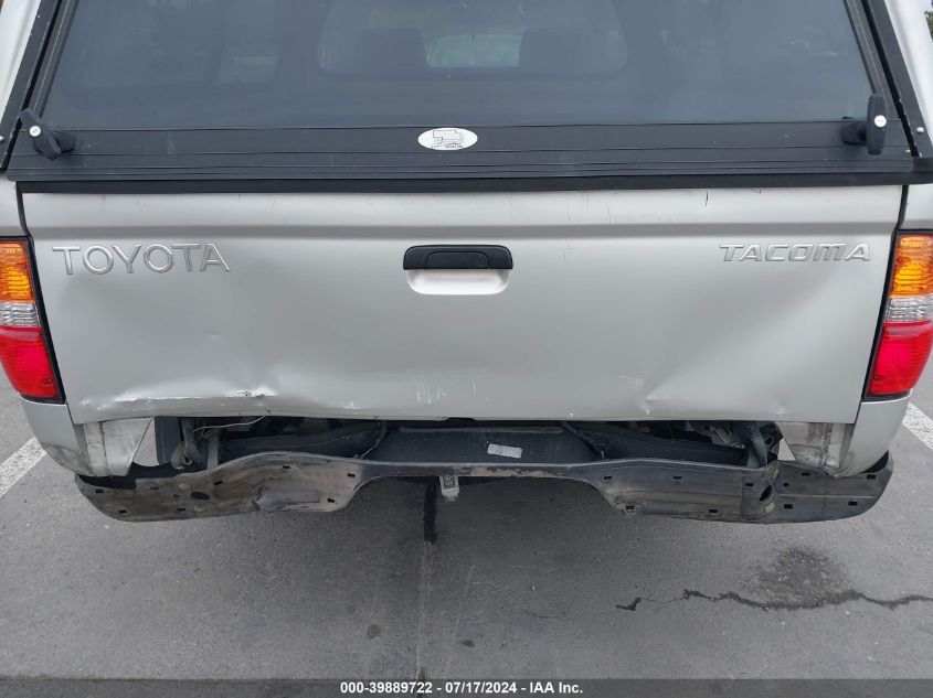 2002 Toyota Tacoma VIN: 5TENL42N82Z142094 Lot: 39889722