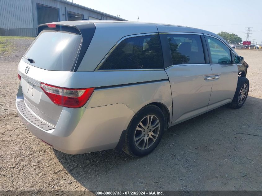 2011 Honda Odyssey Ex-L VIN: 5FNRL5H62BB013129 Lot: 39889733